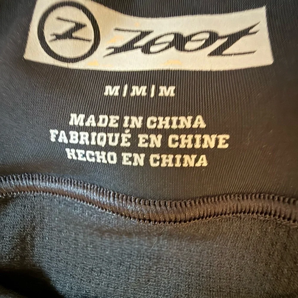 Zoot Sports Triathlon Training / Race Tank Black Men’s Size Medium - Picture 9 of 11